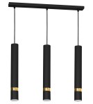 Milagro Lampa wisząca JOKER BLACK/GOLD 3xGU10 MLP6080 Milagro Lampa wisząca JOKER BLACK/GOLD 3xGU10 MLP6080