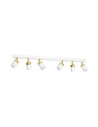 Milagro Lampa sufitowa JOKER WHITE/GOLD 6xGU10 MLP6131