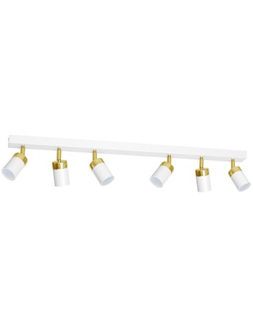 Milagro Lampa sufitowa JOKER WHITE/GOLD 6xGU10 MLP6131 - produkt 2