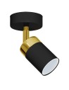 Milagro Kinkiet JOKER BLACK/GOLD 1xGU10 MLP6123