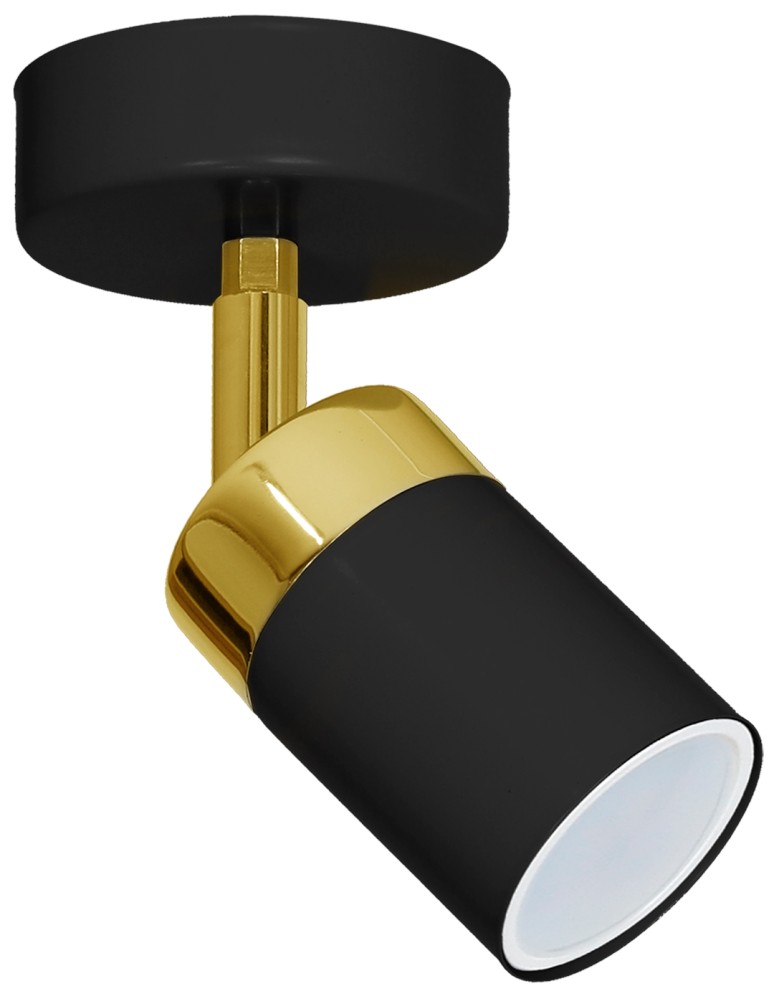 Milagro Kinkiet JOKER BLACK/GOLD 1xGU10 MLP6123