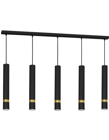 Milagro Lampa wisząca JOKER BLACK/GOLD 5xGU10 MLP6121 - produkt 2