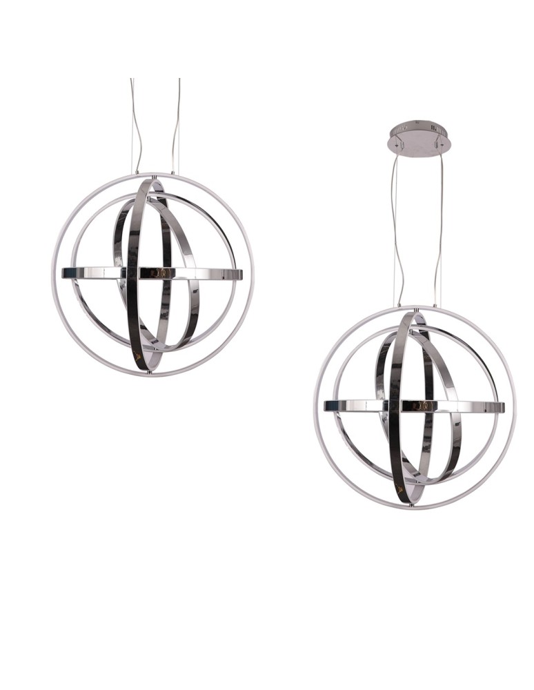 Milagro Lampa wisząca COPERNICUS CHROME 260W LED ML6149 Milagro Lampa wisząca COPERNICUS CHROME 260W LED ML6149