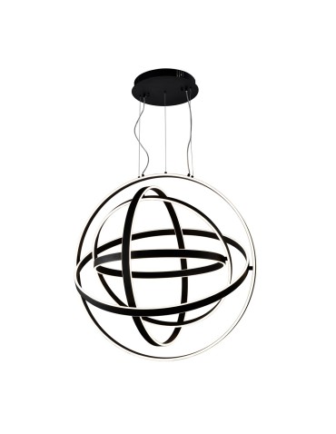 Milagro Lampa wisząca COPERNICUS BLACK 180W LED ML6155