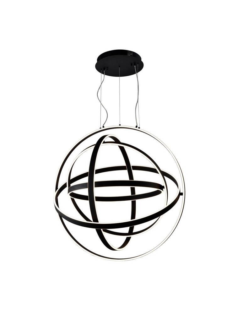 Milagro Lampa wisząca COPERNICUS BLACK 180W LED ML6155