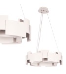 Milagro Lampa wisząca TORINO WHITE 24W LED ML6140 Milagro Lampa wisząca TORINO WHITE 24W LED ML6140
