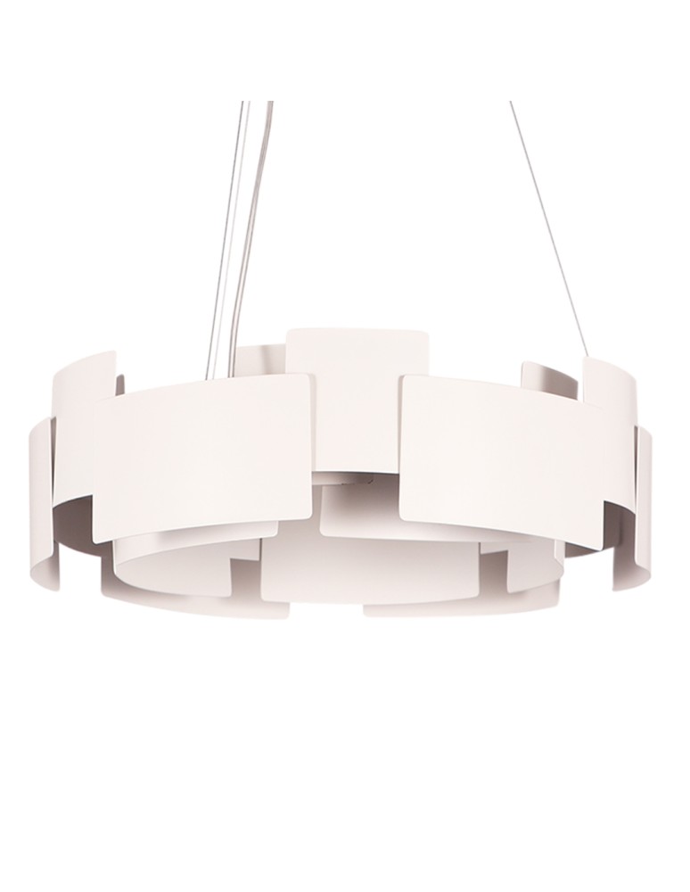 Milagro Lampa wisząca TORINO WHITE 24W LED ML6140 Milagro Lampa wisząca TORINO WHITE 24W LED ML6140