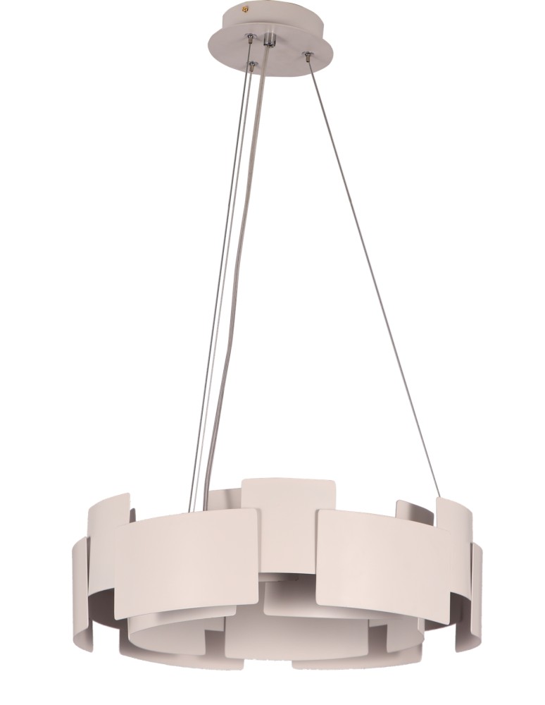 Milagro Lampa wisząca TORINO WHITE 24W LED ML6140 Milagro Lampa wisząca TORINO WHITE 24W LED ML6140