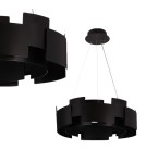 Milagro Lampa wisząca TORINO BLACK 24W LED ML6141 Milagro Lampa wisząca TORINO BLACK 24W LED ML6141