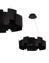 Milagro Lampa wisząca TORINO BLACK 24W LED ML6141 Milagro Lampa wisząca TORINO BLACK 24W LED ML6141