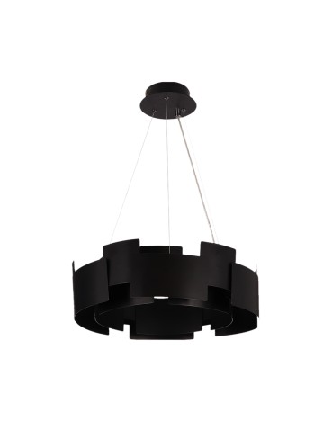 Milagro Lampa wisząca TORINO BLACK 24W LED ML6141 - produkt 2