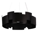 Milagro Lampa wisząca TORINO BLACK 24W LED ML6141 Milagro Lampa wisząca TORINO BLACK 24W LED ML6141