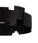 Milagro Lampa wisząca TORINO BLACK 24W LED ML6141 Milagro Lampa wisząca TORINO BLACK 24W LED ML6141