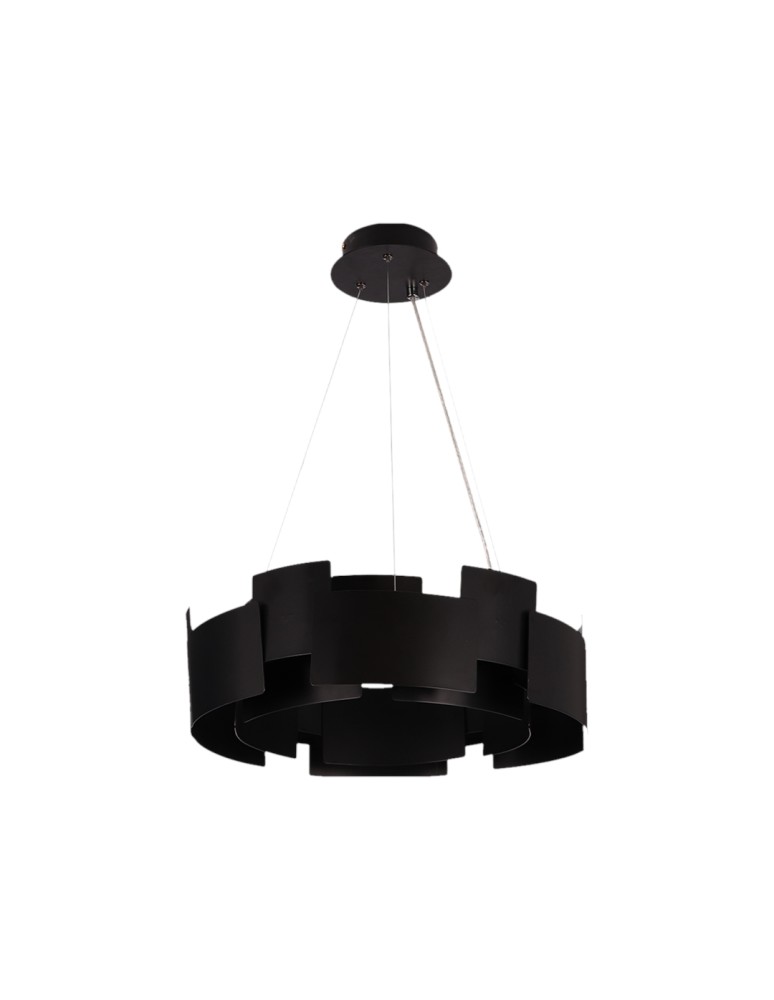 Milagro Lampa wisząca TORINO BLACK 24W LED ML6141 Milagro Lampa wisząca TORINO BLACK 24W LED ML6141