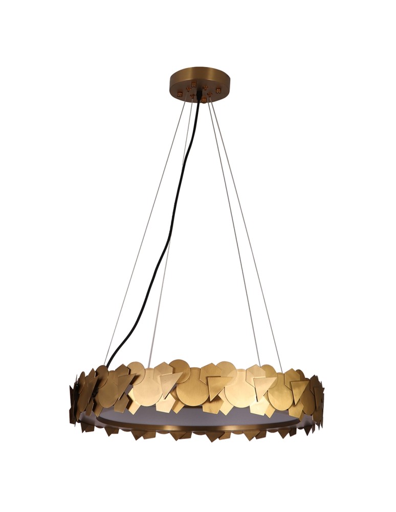 Milagro Lampa wisząca SOHO GOLD 24W LED ML6156 Milagro Lampa wisząca SOHO GOLD 24W LED ML6156