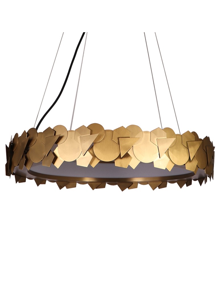 Milagro Lampa wisząca SOHO GOLD 24W LED ML6156 Milagro Lampa wisząca SOHO GOLD 24W LED ML6156
