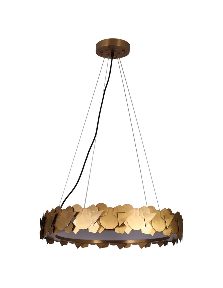 Milagro Lampa wisząca SOHO GOLD 24W LED ML6156 Milagro Lampa wisząca SOHO GOLD 24W LED ML6156