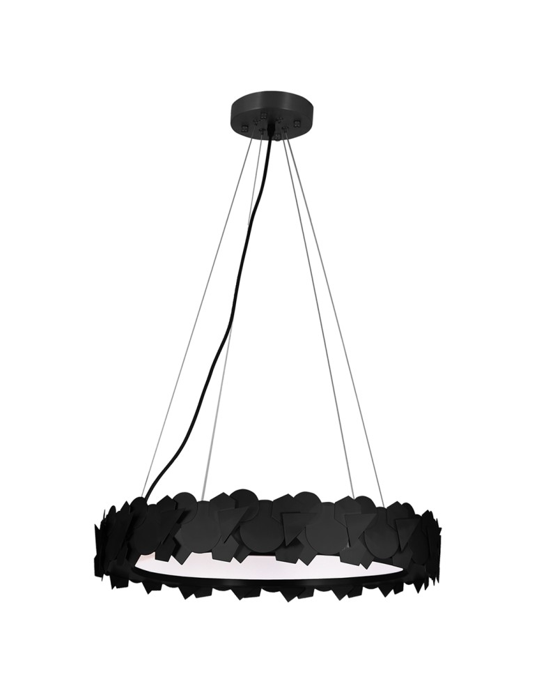 Milagro Lampa wisząca SOHO BLACK 24W LED ML6157 Milagro Lampa wisząca SOHO BLACK 24W LED ML6157