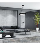 Milagro Lampa wisząca SOHO BLACK 24W LED ML6157 Milagro Lampa wisząca SOHO BLACK 24W LED ML6157