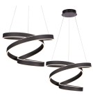 Milagro Lampa wisząca ANDROMEDA BLACK 100W LED ML6160 Milagro Lampa wisząca ANDROMEDA BLACK 100W LED ML6160