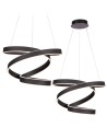 Milagro Lampa wisząca ANDROMEDA BLACK 100W LED ML6160 Milagro Lampa wisząca ANDROMEDA BLACK 100W LED ML6160