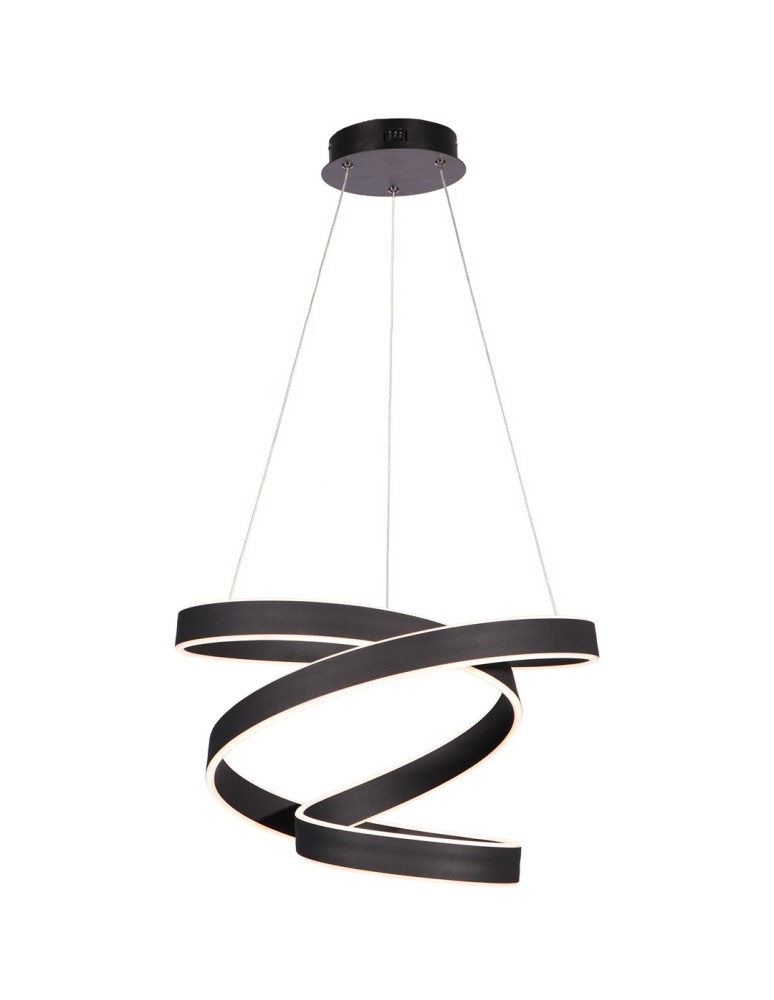 Milagro Lampa wisząca ANDROMEDA BLACK 100W LED ML6160 Milagro Lampa wisząca ANDROMEDA BLACK 100W LED ML6160