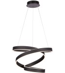 Milagro Lampa wisząca ANDROMEDA BLACK 100W LED ML6160 Milagro Lampa wisząca ANDROMEDA BLACK 100W LED ML6160