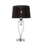 Lampy stołowe z abażurem - Zuma Line BELLO 1x60W E27 230V Czarny RLT93224-1B Stołowa - product 1