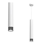 Milagro Lampa wisząca DANI WHITE/CHROME 1xGU10 MLP6227 Milagro Lampa wisząca DANI WHITE/CHROME 1xGU10 MLP6227