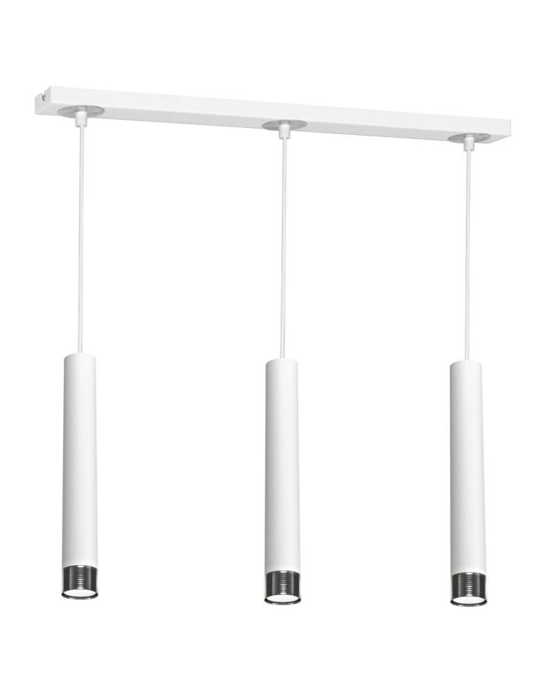 Milagro Lampa wisząca DANI WHITE/CHROME 3xGU10 MLP6228 Milagro Lampa wisząca DANI WHITE/CHROME 3xGU10 MLP6228