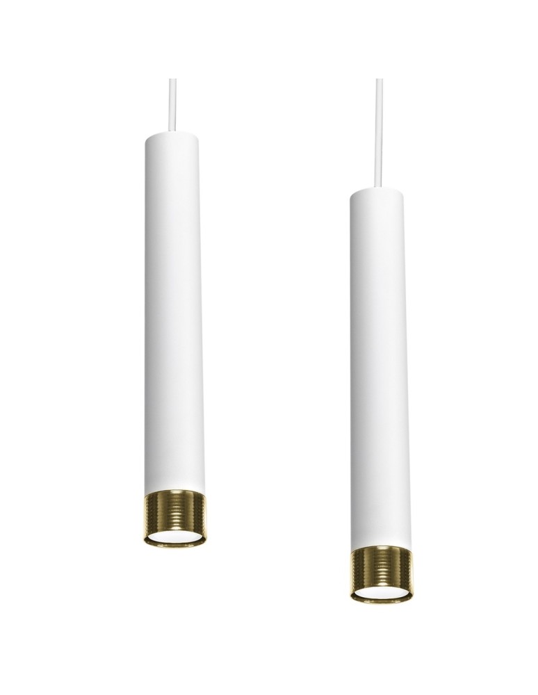 Milagro Lampa wisząca DANI WHITE/GOLD 3xGU10 MLP6236 Milagro Lampa wisząca DANI WHITE/GOLD 3xGU10 MLP6236