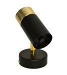 Milagro Kinkiet DANI BLACK/GOLD 1xGU10 MLP6237 Milagro Kinkiet DANI BLACK/GOLD 1xGU10 MLP6237