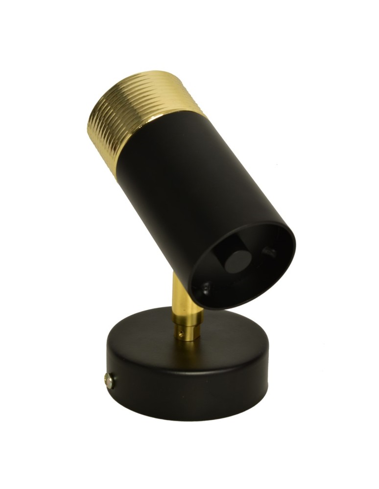 Milagro Kinkiet DANI BLACK/GOLD 1xGU10 MLP6237 Milagro Kinkiet DANI BLACK/GOLD 1xGU10 MLP6237