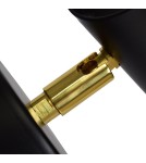Milagro Kinkiet DANI BLACK/GOLD 1xGU10 MLP6237 Milagro Kinkiet DANI BLACK/GOLD 1xGU10 MLP6237