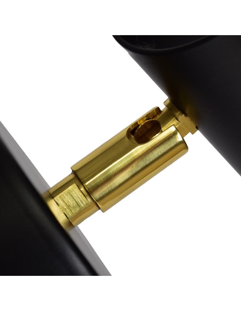 Milagro Kinkiet DANI BLACK/GOLD 1xGU10 MLP6237 Milagro Kinkiet DANI BLACK/GOLD 1xGU10 MLP6237