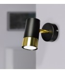 Milagro Kinkiet DANI BLACK/GOLD 1xGU10 MLP6237 Milagro Kinkiet DANI BLACK/GOLD 1xGU10 MLP6237