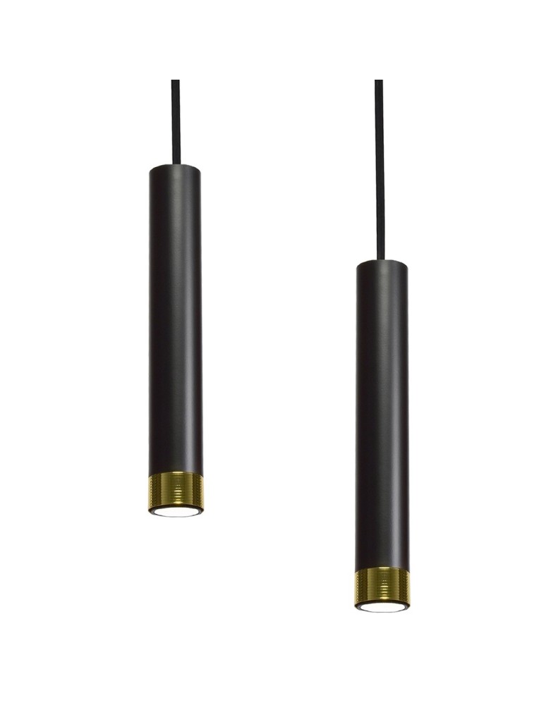 Milagro Lampa wisząca DANI BLACK/GOLD 3xGU10 MLP6240 Milagro Lampa wisząca DANI BLACK/GOLD 3xGU10 MLP6240