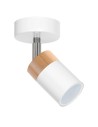 Milagro Kinkiet JOKER WHITE/WOOD 1xGU10 MLP6299