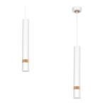 Milagro Lampa wisząca JOKER WHITE/WOOD 1xGU10 MLP6301 Milagro Lampa wisząca JOKER WHITE/WOOD 1xGU10 MLP6301