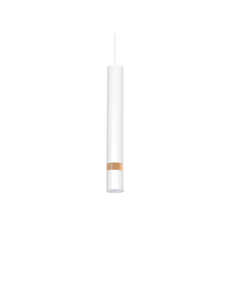 Milagro Lampa wisząca JOKER WHITE/WOOD 1xGU10 MLP6301 Milagro Lampa wisząca JOKER WHITE/WOOD 1xGU10 MLP6301