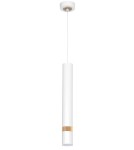 Milagro Lampa wisząca JOKER WHITE/WOOD 1xGU10 MLP6301 Milagro Lampa wisząca JOKER WHITE/WOOD 1xGU10 MLP6301