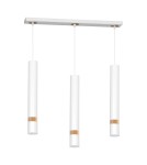 Lampy wiszące - Milagro Lampa wisząca JOKER WHITE/WOOD 3xGU10 MLP6302 - product 1