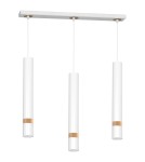 Lampy wiszące - Milagro Lampa wisząca JOKER WHITE/WOOD 3xGU10 MLP6302 - product 2