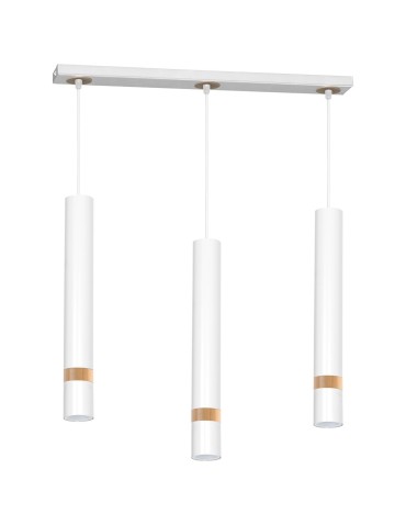 Milagro Lampa wisząca JOKER WHITE/WOOD 3xGU10 MLP6302 - produkt 2