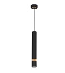 Milagro Lampa wisząca JOKER BLACK/WOOD 1xGU10 MLP6305 Milagro Lampa wisząca JOKER BLACK/WOOD 1xGU10 MLP6305