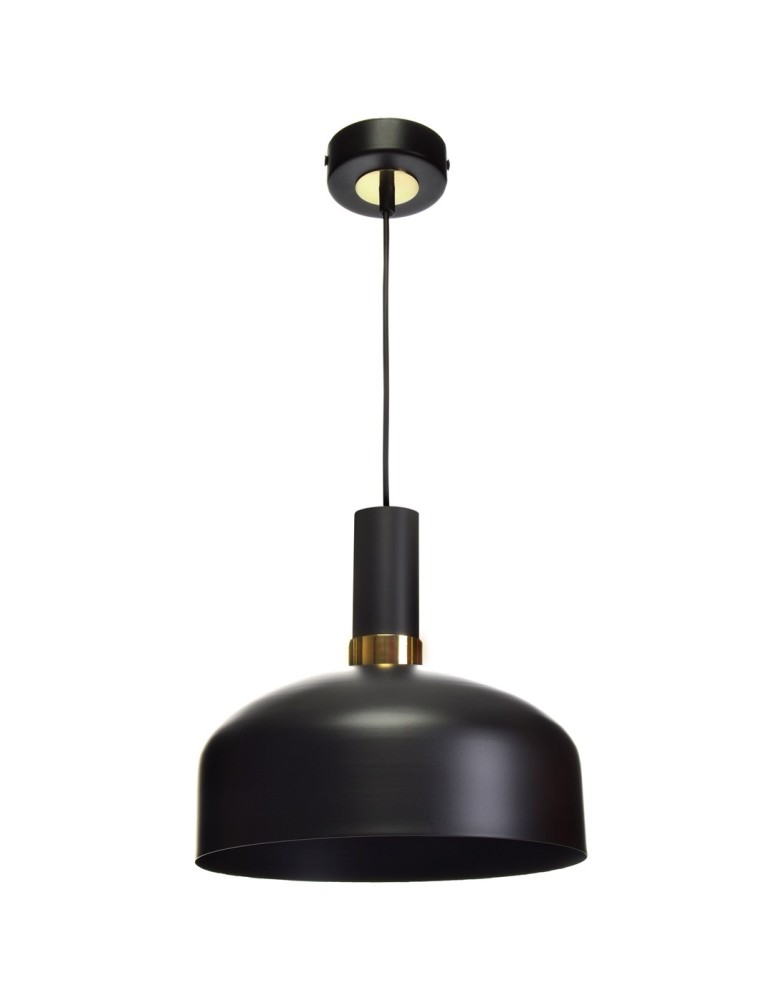 Milagro Lampa wisząca MALMO BLACK/GOLD 1xE27 MLP6198 Milagro Lampa wisząca MALMO BLACK/GOLD 1xE27 MLP6198