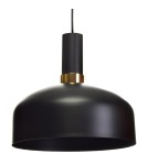 Milagro Lampa wisząca MALMO BLACK/GOLD 1xE27 MLP6198 Milagro Lampa wisząca MALMO BLACK/GOLD 1xE27 MLP6198