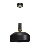 Milagro Lampa wisząca MALMO BLACK/GOLD 1xE27 MLP6198 Milagro Lampa wisząca MALMO BLACK/GOLD 1xE27 MLP6198