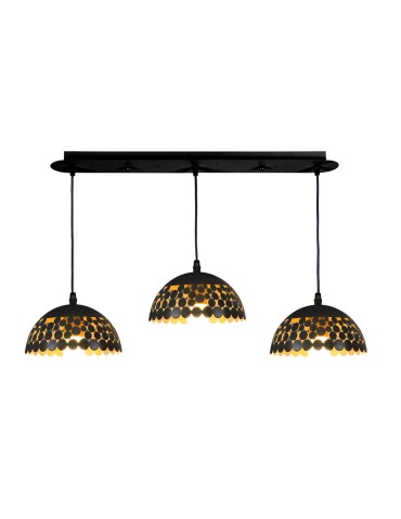 Milagro Lampa wisząca LISA BLACK 3xE27 ML6136