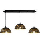 Milagro Lampa wisząca LISA BLACK 3xE27 ML6136 Milagro Lampa wisząca LISA BLACK 3xE27 ML6136